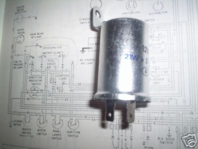 FLASHER UNIT (Jaguar E Type) (To 1968)